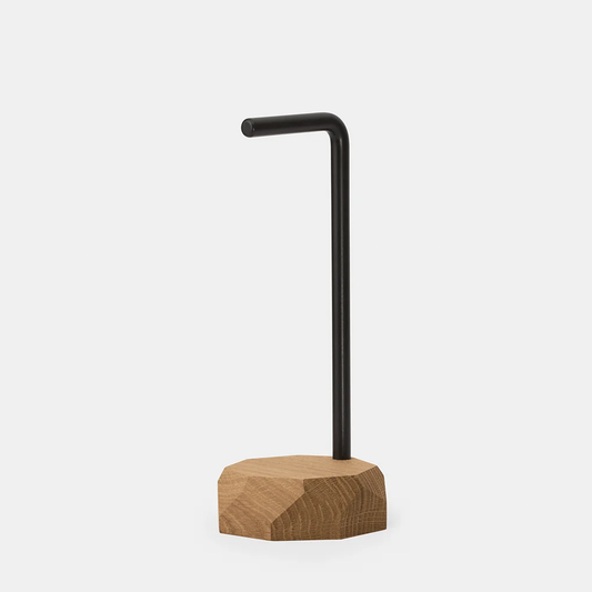 Geometric Base Headset Display Rack, Minimalist Desktop Hanging Holder For Over-Ear Headphones Stand